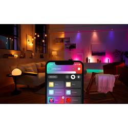 Philips Hue LED pásek, prodloužení LED pásku, centrála 70342400+70344800+871951434262000 2x Lightstrip Plus + Hue Bridge pevně vestavěné LED 20 W