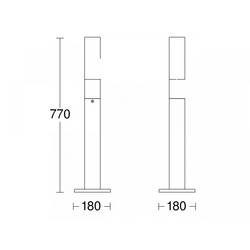 Steinel 069469 LED AUSSENLEUCHTE GL 65 venkovní stojací LED lampa LED pevně vestavěné LED 8.5 W antracitová
