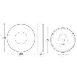 Steinel 078775 INNENLEUCHTE RS 200 C LED stropní svítidlo LED pevně vestavěné LED 17.1 W antracitová