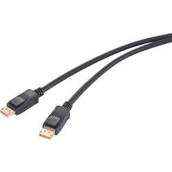 Renkforce DisplayPort kabel Konektor DisplayPort 2.00 m černá RF-6562820 8K UHD Kabel DisplayPort