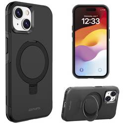 4Smarts Defend Case Magic Stand zadní kryt na mobil Apple iPhone 15 Plus černá Kompatibilní s MagSafe, stojící 540586