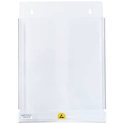 BJZ A-32148 ESD držák na prospekty transparentní DIN A4 1 ks (š x v x h) 220 x 310 x 40 mm