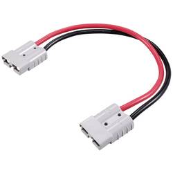 TRU COMPONENTS TC-12195676 Prodlužovací kabel pro vysokoproudé baterie, 300 mm 600 V 50 A černá, červená 1 ks