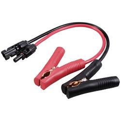 TRU COMPONENTS TC-12195648 Solární konektor MC4 na bateriovou svorku černá, červená 2 ks