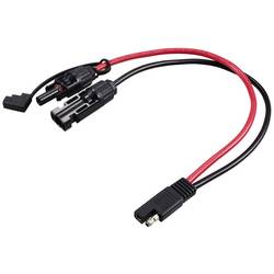 TRU COMPONENTS TC-12195644 Solární konektor MC4 na SAE konektor 12 V/DC 20 A černá, červená 1 ks