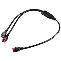 TRU COMPONENTS TC-12195708 Konektor pro vysokoproudé baterie, 1x na 2x 300 V 20 A černá 1 ks