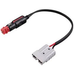 TRU COMPONENTS TC-12195692 Vysokonapěťový bateriový konektor do autozásuvky s pojistkou černá, červená 1 ks