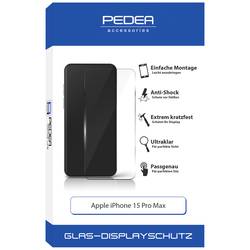 Pedea 50170101 ochranné sklo na displej smartphonu Apple iPhone 15 Pro Max 1 ks Chránící proti otiskům prstů 50170101