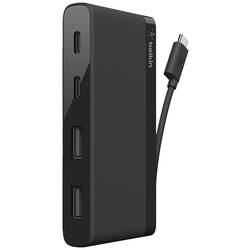 Belkin F4U090btBLK 2 + 2 port Víceportový USB-C® rozbočovač (USB 3.2 Gen 1) černá