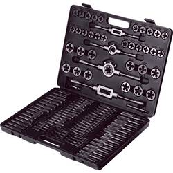 TOOLCRAFT TO-9913164 Kalená legovaná ocel, wolfram-ocel Sada závitového vrtáku a závitového želízka 1 sada