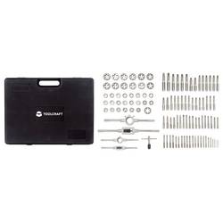 TOOLCRAFT TO-9913164 metrický M2, M3, M4, M5, M6, M7, M8, M9, M10, M11, M12, M14, M16, M18 DIN 2181 Kalená legovaná ocel, wolfram-ocel 1 sada