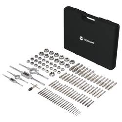 TOOLCRAFT TO-9913164 metrický M2, M3, M4, M5, M6, M7, M8, M9, M10, M11, M12, M14, M16, M18 DIN 2181 Kalená legovaná ocel, wolfram-ocel 1 sada
