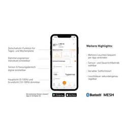 Steinel Sensor-LED-Außenleuchte L 800 SC silber 087555 venkovní nástěnné LED osvětlení s PIR detektorem pevně vestavěné LED 7.5 W LED stříbrná