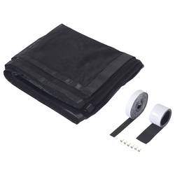 Renkforce RF-IS-100 RF-6442918 Dveřní létající obrazovka (d x š) 210 cm x 90 cm černá 1 ks