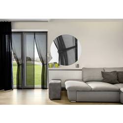 Renkforce RF-IS-100 RF-6442918 Dveřní létající obrazovka (d x š) 210 cm x 90 cm černá 1 ks