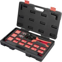 TOOLCRAFT TO-9660081 sada krimpovacích kleští vč. krimpovacího sortimentu v kufru