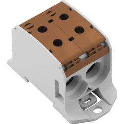 Weidmüller 2502730000 průchodková svorka 47 mm šroubovací hnědá 1 ks