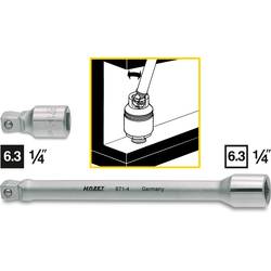 Hazet HAZET 871-1 prodlužovací nástavec pro nástrčné klíče Pohon (šroubovák) 1/4 (6,3 mm) 25 mm 1 ks