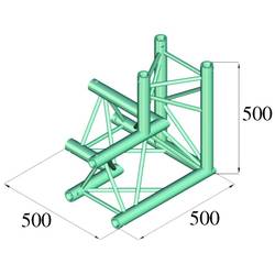 Alutruss TRILOCK 6082AL-33 3bodová rampa rohové vázání na 3 směry 90 °