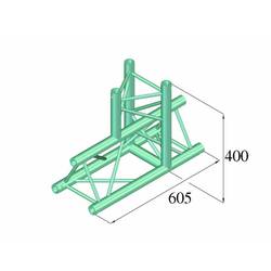Alutruss DECOLOCK DQ3-PAT37 3bodová rampa T-kus 90 °