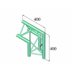 Alutruss DECOLOCK DQ3-PAC24 3bodová rampa roh 90 °