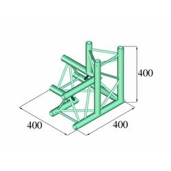 Alutruss DECOLOCK DQ3-PAL34 3bodová rampa rohové vázání na 3 směry 90 °