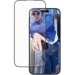PanzerGlass Aluminium Frame ochranné sklo na displej smartphonu Apple iPhone 15 Plus, iPhone 16 Plus 1 ks Chránící proti otiskům prstů, odolné vůči poškrábání