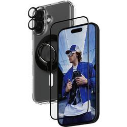 PanzerGlass 4-in-1 Protection ochranné sklo na displej smartphonu Apple iPhone 16 1 ks Chránící proti otiskům prstů, odolné vůči poškrábání B1291+2861+1283+S