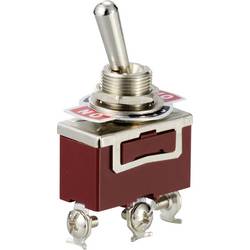 TRU COMPONENTS TC-12819628 páčkový spínač 250 V/AC 15 A 1x zap/vyp/zap s aretací 1 ks