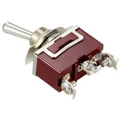 TRU COMPONENTS TC-12819628 páčkový spínač 250 V/AC 15 A 1x zap/vyp/zap s aretací 1 ks
