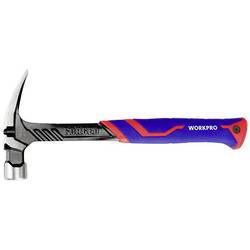 WorkPro WP241013 kladivo s rozštěpem s ergonomickou rukojetí, tvrdé 450 g 1 ks
