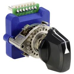 TRU COMPONENTS TC-12830248 otočný spínač 5 V/DC, 25 V/AC, 50 V/AC 0.5 A 1 x 30 ° 1 ks