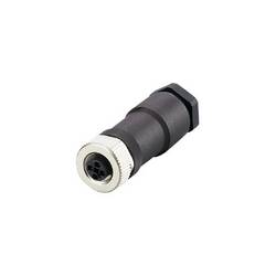 ifm Electronic E12499 neupravený zástrčkový konektor pro senzory - aktory, E12499, piny: 4, 1 ks