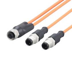 ifm Electronic E12723 Spojovací kabel, E12723, piny: 3, 5, 0.3 m, 1 ks