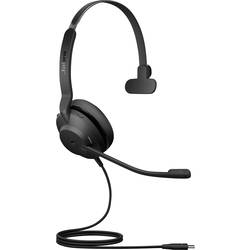 Jabra Evolve2 30 SE Sluchátka Over Ear kabelová, 23189-899-879, mono, černá