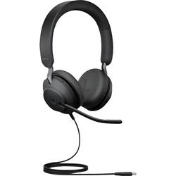 Jabra Evolve2 40 SE Sluchátka On Ear kabelová, 24189-999-899, stereo, černá