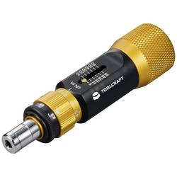 TOOLCRAFT TO-9627246 momentový šroubovák pro elektroniku a jemnou mechaniku, velikost 4 mm