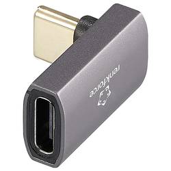 Renkforce USB3®, USB-C® adaptér [1x USB-C® zástrčka - 1x USB-C® zásuvka] RF-3778586 8K UHD, 90° zatočeno dolů