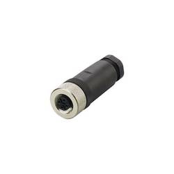 ifm Electronic E11657 neupravený zástrčkový konektor pro senzory - aktory, E11657, piny: 4, 1 ks