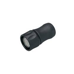 ifm Electronic E60122 neupravený zástrčkový konektor pro senzory - aktory, E60122, piny: 12, 1 ks
