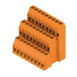 Weidmüller 1979110000 šroubová svorkovnice 4 mm² Pólů 27 oranžová 10 ks