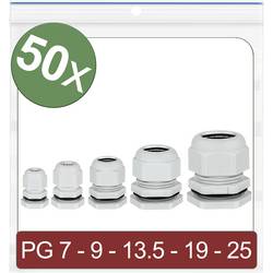 Quadrios 24CA400 kabelová průchodka, 24CA400, od 3.5 mm, do 25 mm, 50 ks