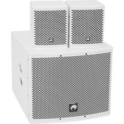 Omnitronic Molly-12A sada aktivních PA reproduktorů včetně subwooferu, Bluetooth