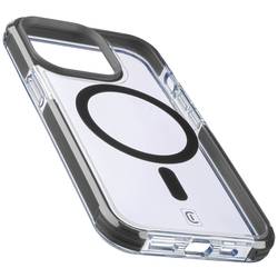 Cellularline Strong Guard Mag Case zadní kryt na mobil Apple iPhone 14 Plus transparentní, černá Kompatibilní s MagSafe TETRACMAGIPH14MAXT