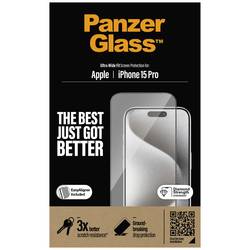 PanzerGlass Ultra-Wide Fit ochranné sklo na displej smartphonu Apple iPhone 15 Pro 1 ks 2810