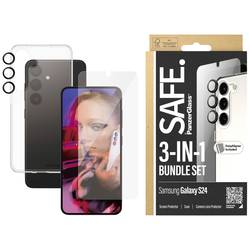 PanzerGlass 3-in-1 Bundle Glass + Case + Lens Pouzdro + sada ochranného skla Samsung Galaxy S24 BSAFE95672