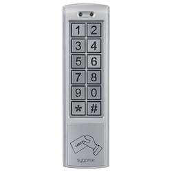 Sygonix SY-6421352 kódovací klávesnice s RFID povrchová montáž 12 V DC/AC, 24 V DC/AC, IP66, s podsvícenou klávesnicí