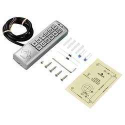 Sygonix SY-6421352 kódovací klávesnice s RFID povrchová montáž 12 V DC/AC, 24 V DC/AC, IP66, s podsvícenou klávesnicí