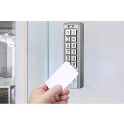 Sygonix SY-6421352 kódovací klávesnice s RFID povrchová montáž 12 V DC/AC, 24 V DC/AC, IP66, s podsvícenou klávesnicí