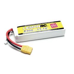 LemonRC 15740 akupack Li-Pol (modelářství), 11.1 V, 6300 mAh, články 3, 35 C, Softcase, XT90